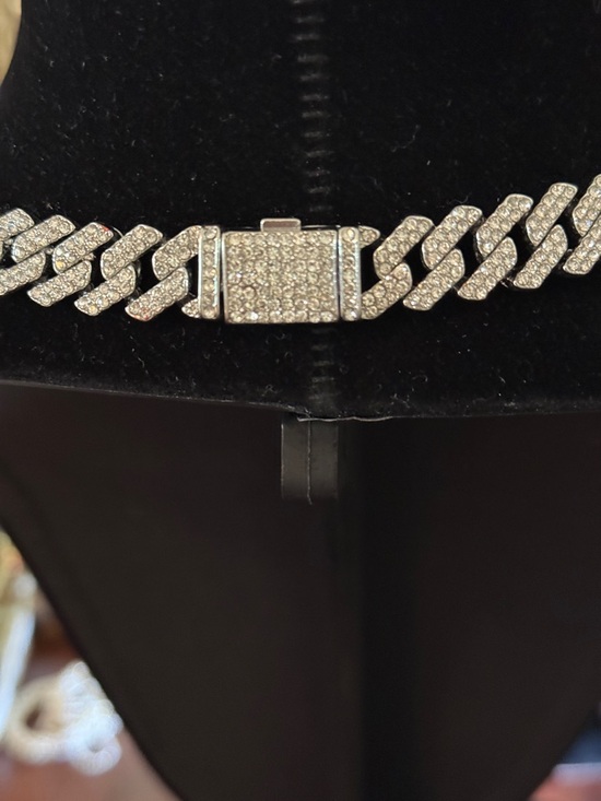 Men Miami Cuban Link Chain Necklace